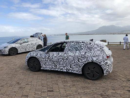 В Южной Африке засветился прототип Volkswagen I.D. фото
